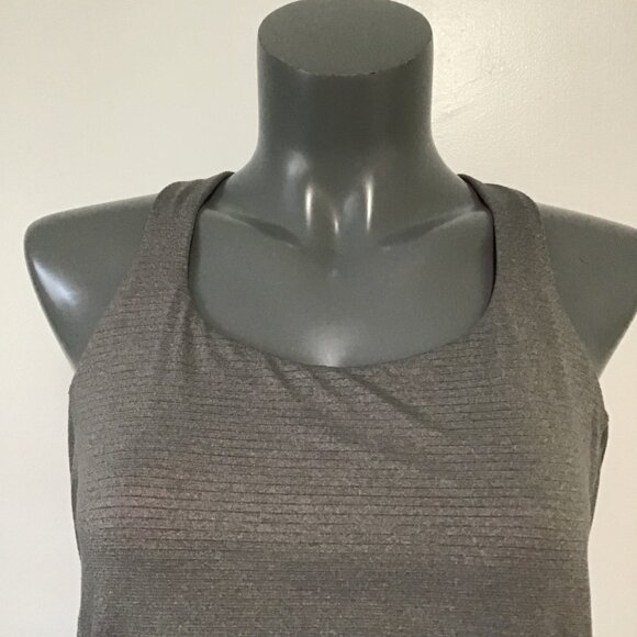 Lululemon Wild Tank Heathered Slate/Raspberry Glo Light Size 8 - Picture 2 of 12